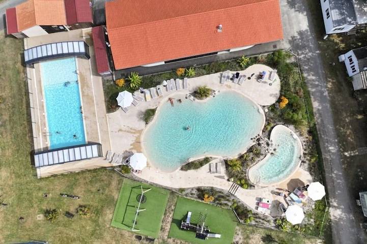 Camping pour 4 personnes à Vensac