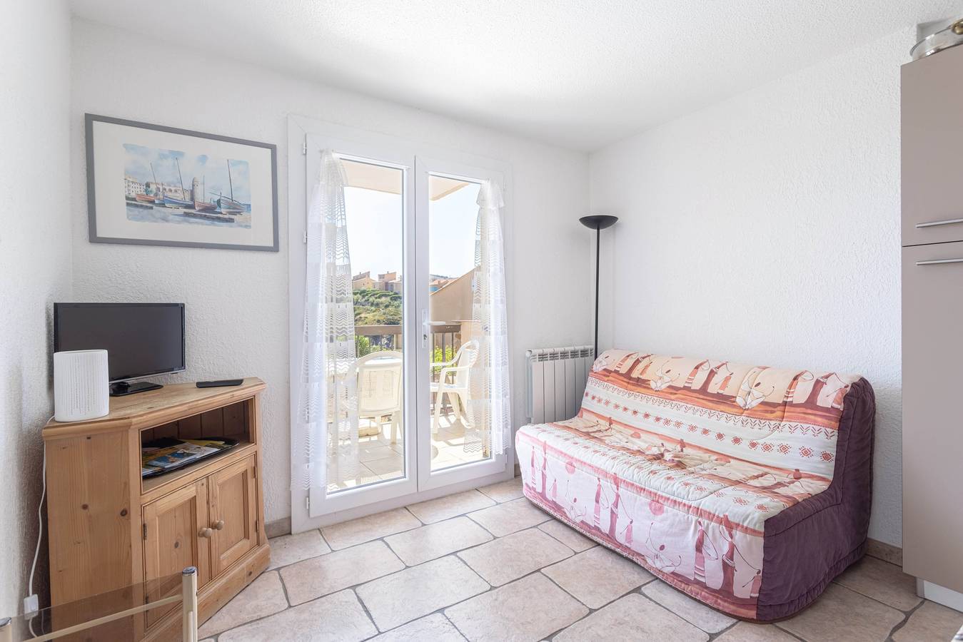 Appartamento intero, Appartamento per 4 persone con terrazza e vista mare in La Côte Vermeille, Collioure