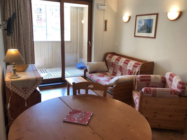 Location de vacances pour 4 personnes, avec balcon à Termignon