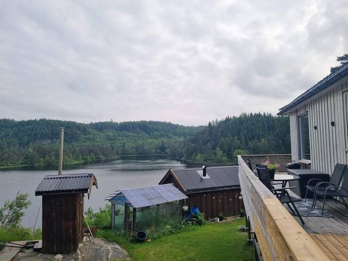 Ganze Wohnung, 6 Personen Ferienhaus in Øyslebø in Marnardal