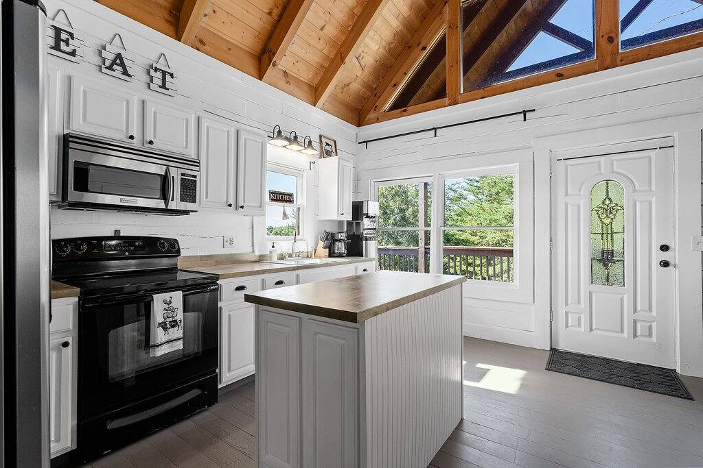 Secluded Mountain View Cabin w Private Lake Access in Douglas Lake