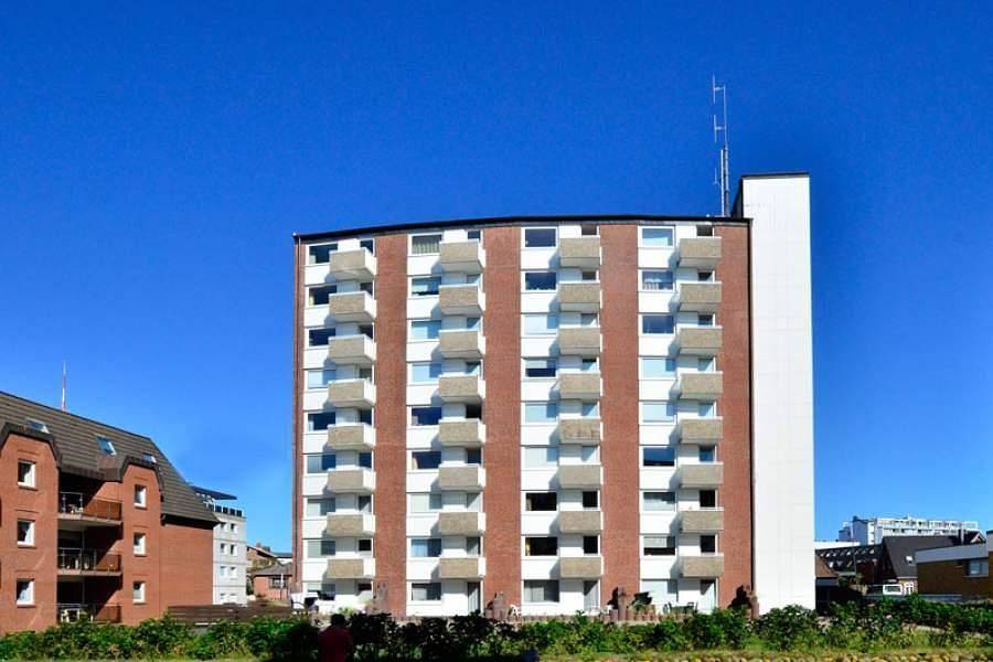 Ganze Wohnung, 1 Zimmer Appartement mit Meerblick in der Bomhoffstr. 5 in Westerland, Sylt