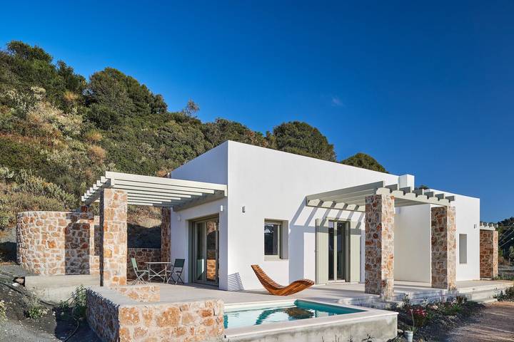 Villa per 5 persone, con Terrazza e Giardino ad Eubea