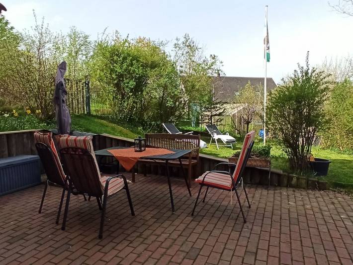 Ferienwohnung für 4 Personen, mit Terrasse und Garten im Odenwald