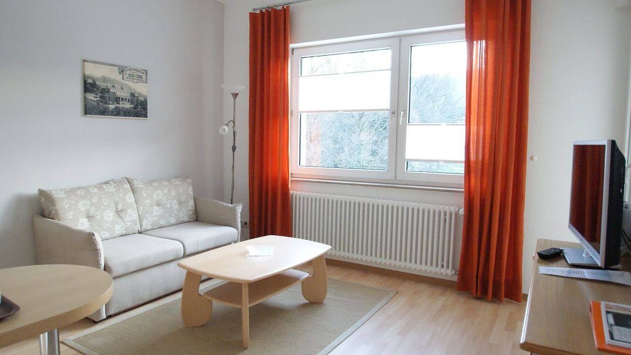 Ganze Ferienwohnung, Ferienwohnung für 2 Personen (37 m²) in Bad Orb in Bad Orb, Südhessen