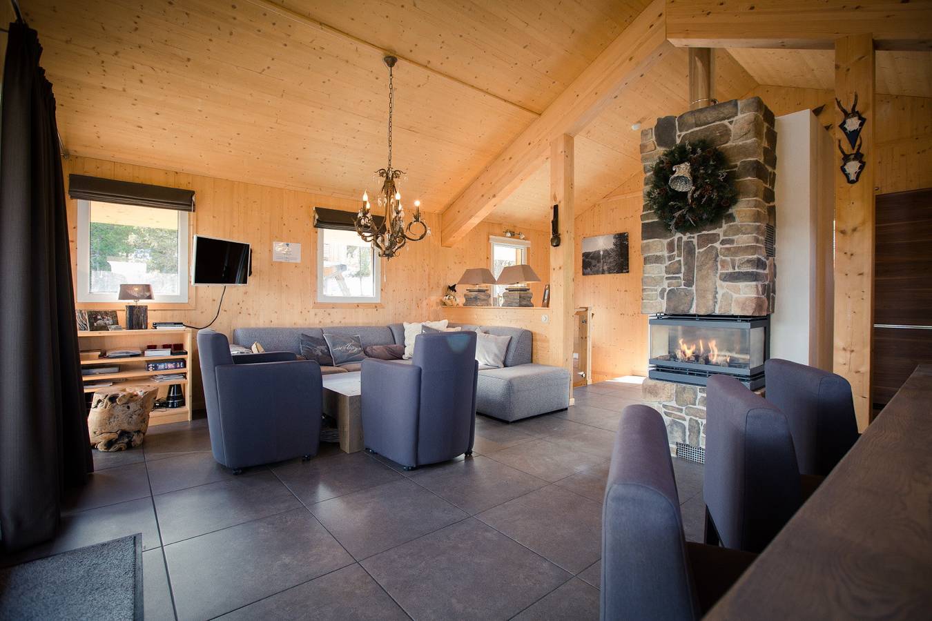 Ferienhaus # 6 mit Ir-Sauna und Whirlwanne in Stadl-Predlitz, Turracher Höhe