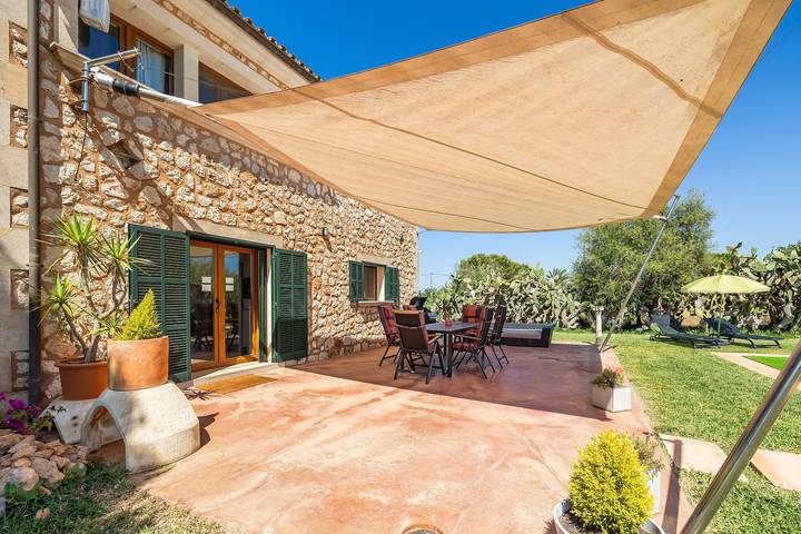 Finca für Gruppen für 6 Personen, mit Garten in Es Trenc - 4