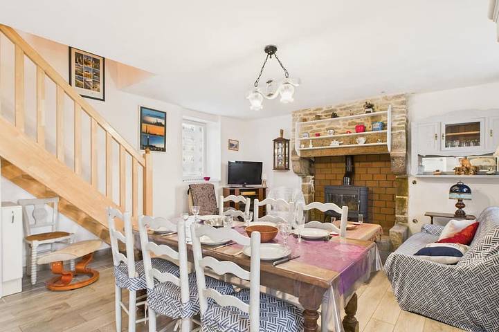 Maison de vacances pour 7 personnes, avec jardin à Plouguerneau