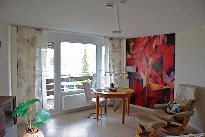 Ferienwohnung für 2 Personen, mit Balkon und Terrasse sowie Pool und Sauna in Scheidegg - 3