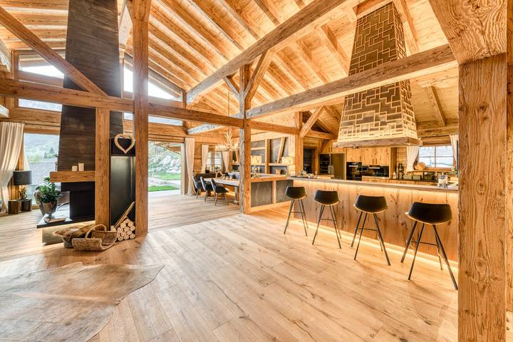Chalet für 6 Personen, mit Balkon und Garten im Brandnertal