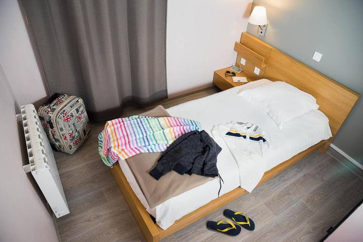 Hôtel pour 4 personnes, avec vue et terrasse ainsi que piscine et jardin à Mazères - 2