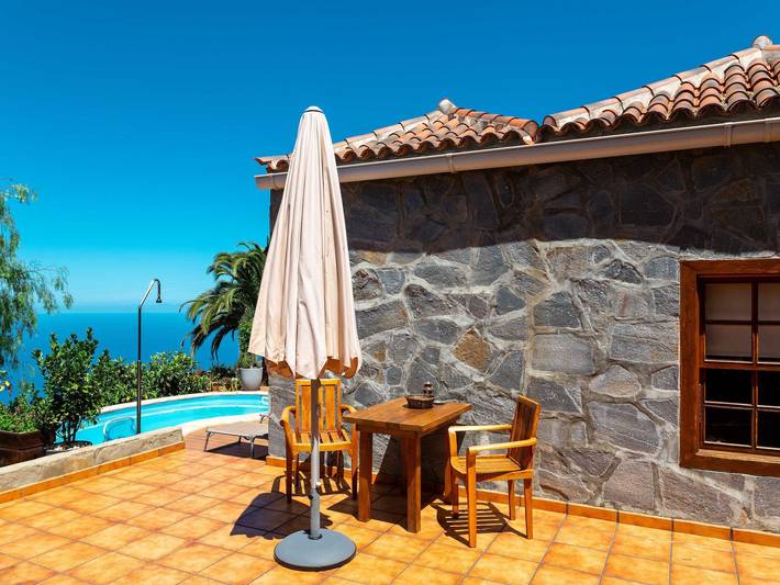 Villa für 3 Personen, mit Pool und Terrasse sowie Garten, kinderfreundlich auf La Palma - 3