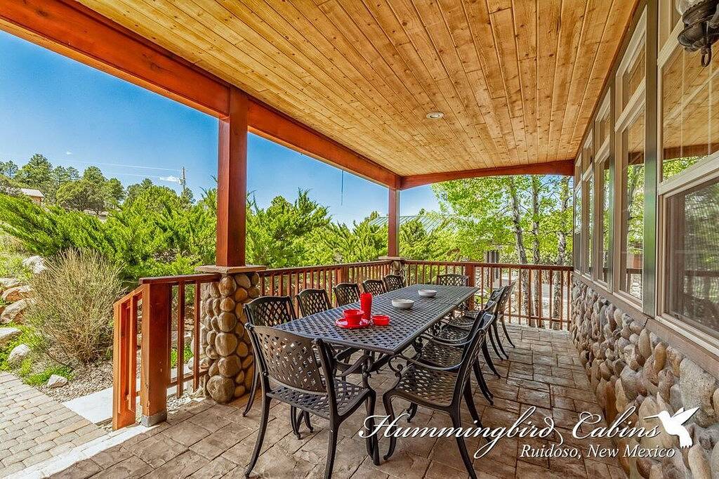 \"Sie werden weggespült\" mit Whirlpool und Spielzimmer in Alto, Ski Apache