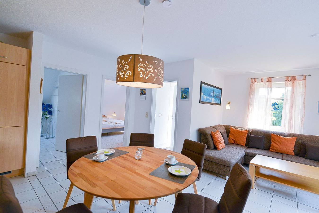 Ganze Wohnung, Ferienwohnung Cuxhaven-Sahlenburg mit Südbalkon nahe Nordsee in Sahlenburg, Cuxhaven