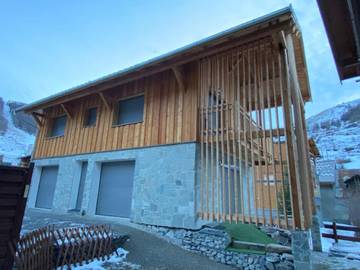 Maison de campagne pour 10 personnes, avec terrasse et vue dans Office De Tourisme De Vars