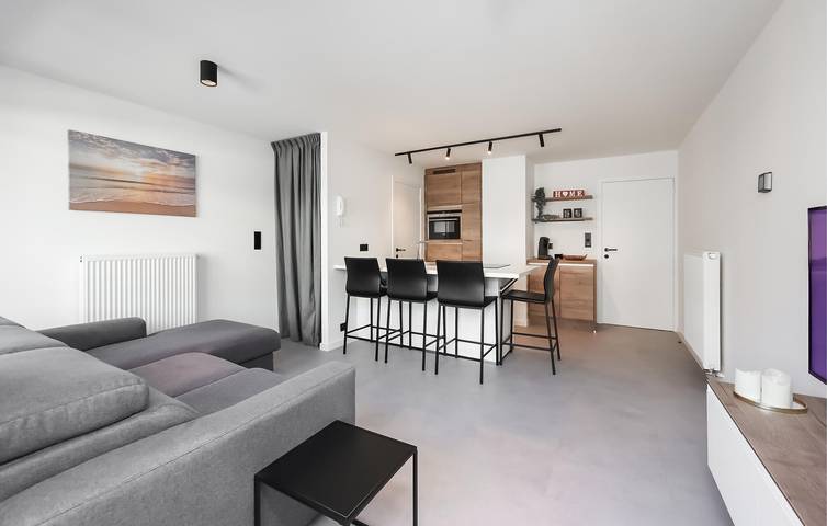 Appartement de vacances entier, Appartement de vacances pour 4 personnes avec terrasse in Ville d'Ostende, Oostende