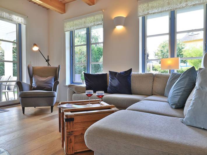 Ferienwohnung für 9 Personen, mit Garten und Sauna sowie Terrasse in Groß Schwansee - 4