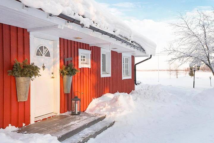 Villa för 4 Personer, med utsikt och terass i Norrbotten