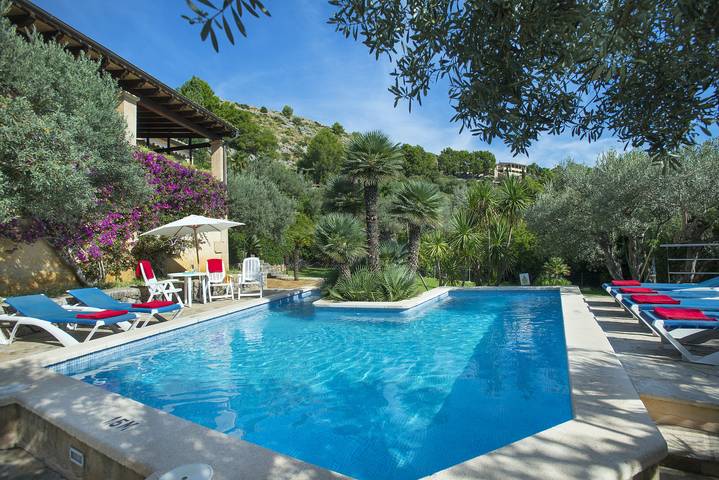 Finca mit Meerblick für 6 Personen, mit Garten und Ausblick in Pollença - 4