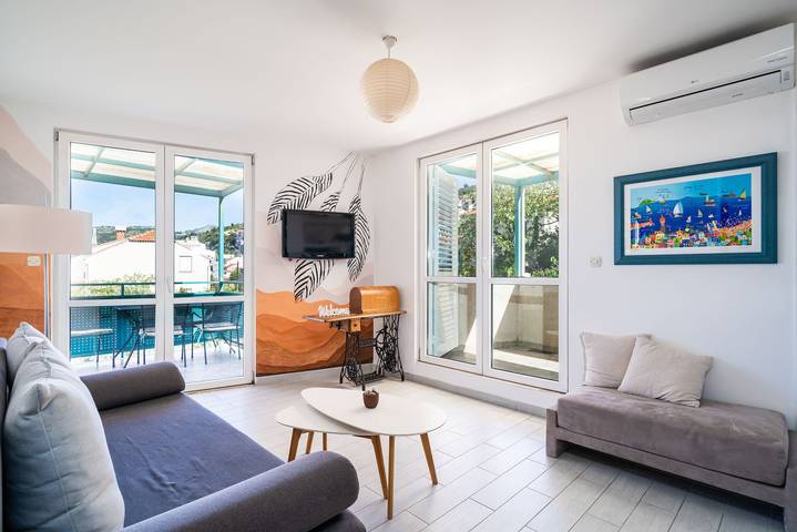 Appartement entier, Apartment Radovan - One-Bedroom Apartment with Balcony and Sea View in Dubrovnik, Grad Dubrovnik