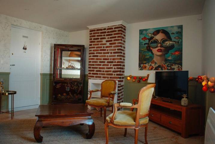 Location de vacances pour 4 personnes, avec jardin à Chargé - 3