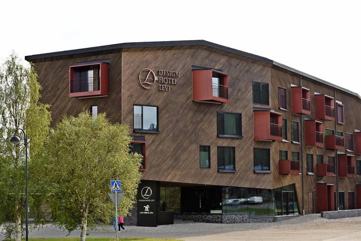 Hôtel pour 2 personnes, avec Balcon et Jacuzzi ainsi que Piscine et Sauna dans Levi