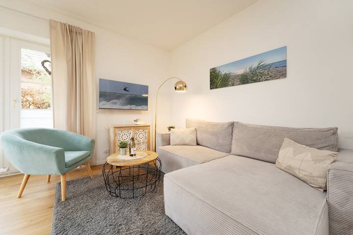 Ferienwohnung für 6 Personen, mit Terrasse und Garten