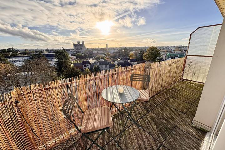 Studio pour 2 personnes, avec balcon, adapté aux familles