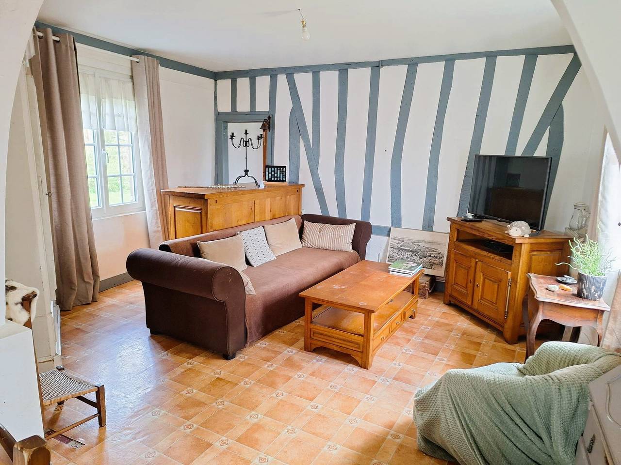 Casa de vacaciones «L’échappée Belle» con Wi-Fi in Fresne-Cauverville, Región de Bernay