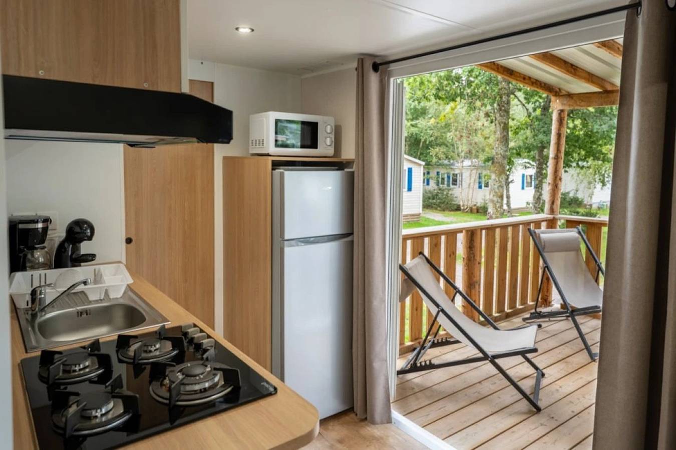Zecamping 4 étoiles animé piscine couverte mobil-home Tv 29m2 in Granges-Aumontzey, Parc naturel régional des Ballons des Vosges