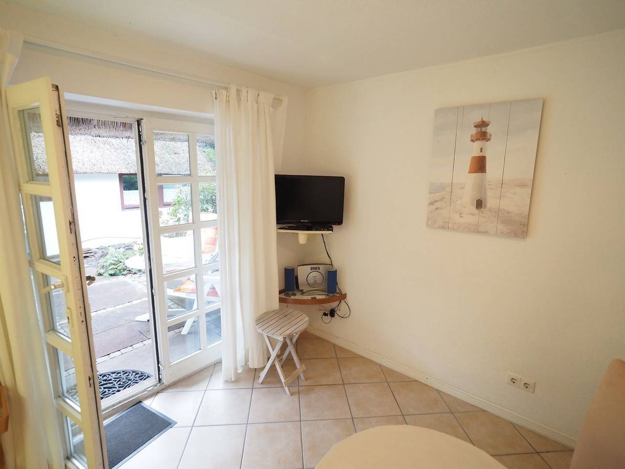 Ganze Wohnung, Gemütliches Ferienapartment Möwennest mit Terrasse und Wlan in Westerland in Tinnum, Sylt (Gemeinde)
