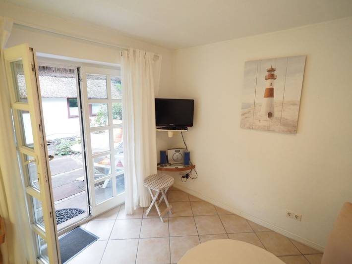 Ganze Wohnung, Gemütliches Ferienapartment Möwennest mit Terrasse und  Wlan in Westerland in Tinnum, Sylt (Gemeinde)