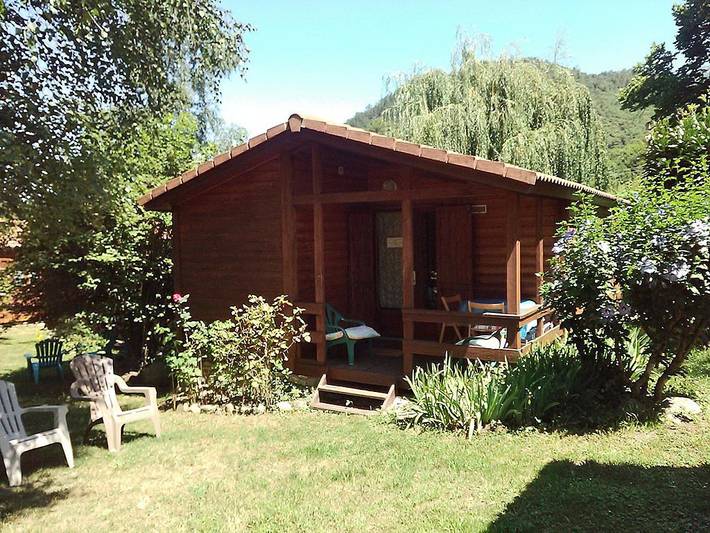 Chalet pour 2 personnes, avec balcon et jardin dans les Pyrénées-Orientales