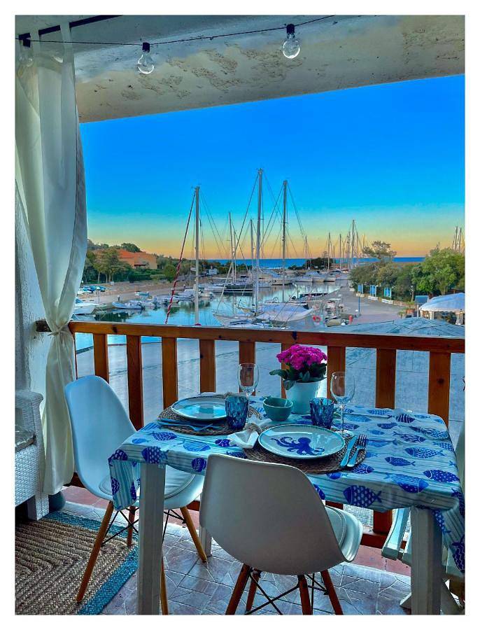 Ferienwohnung für 5 Personen, mit Balkon und Terrasse sowie Ausblick