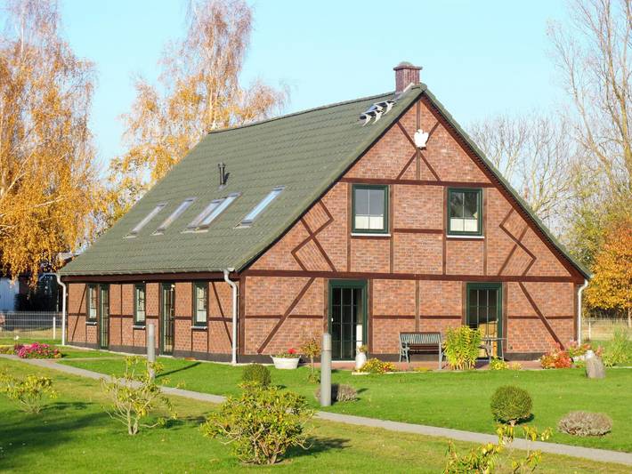 Ferienhaus für 4 Personen, mit Terrasse und Garten