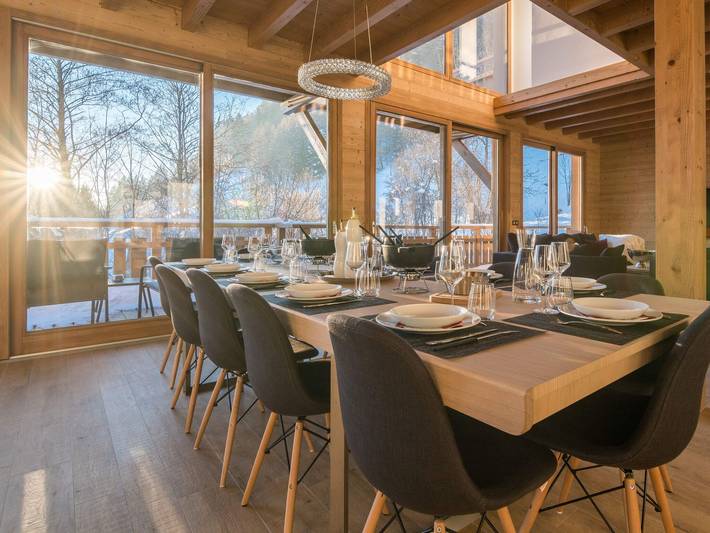 Chalet pour 14 personnes, avec balcon, adapté aux familles à Praz-sur-Arly - 3