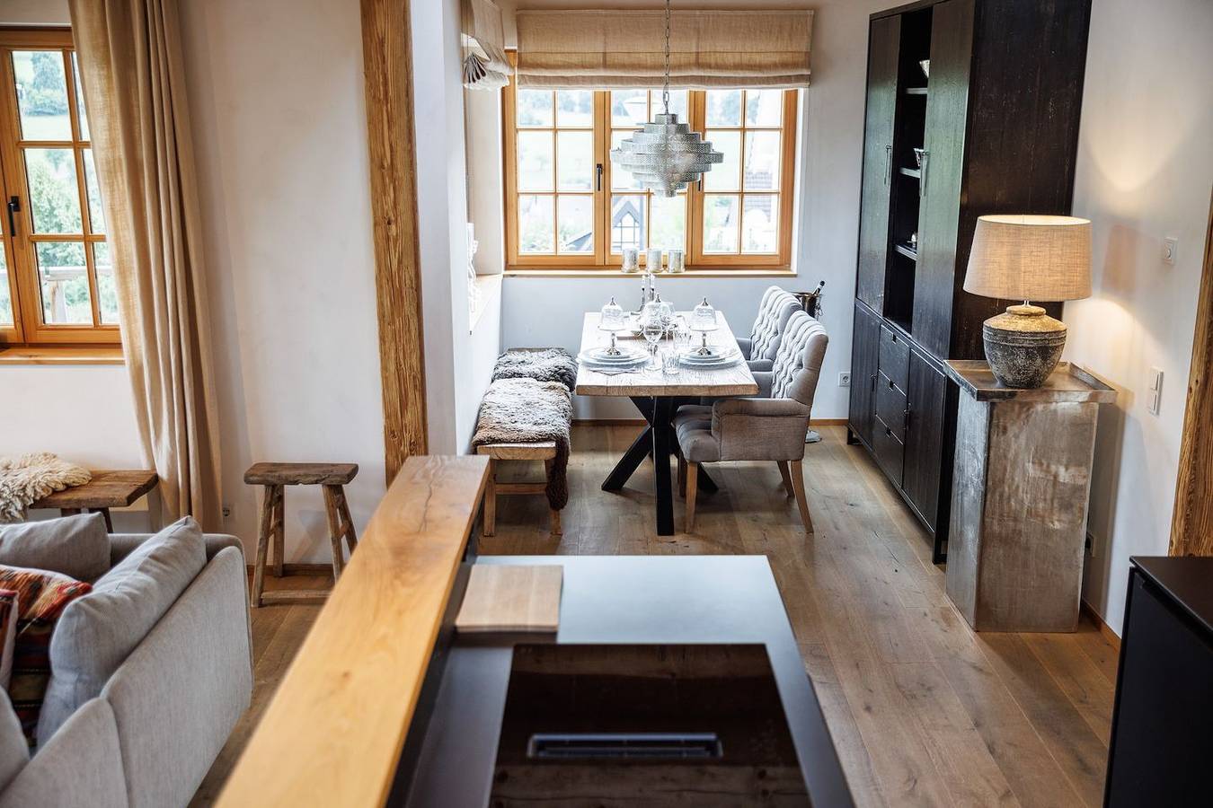 Luxus-Hüttenzauber – Chaletfeeling mit Kaminofen und Sauna in Schmallenberg, Hochsauerlandkreis