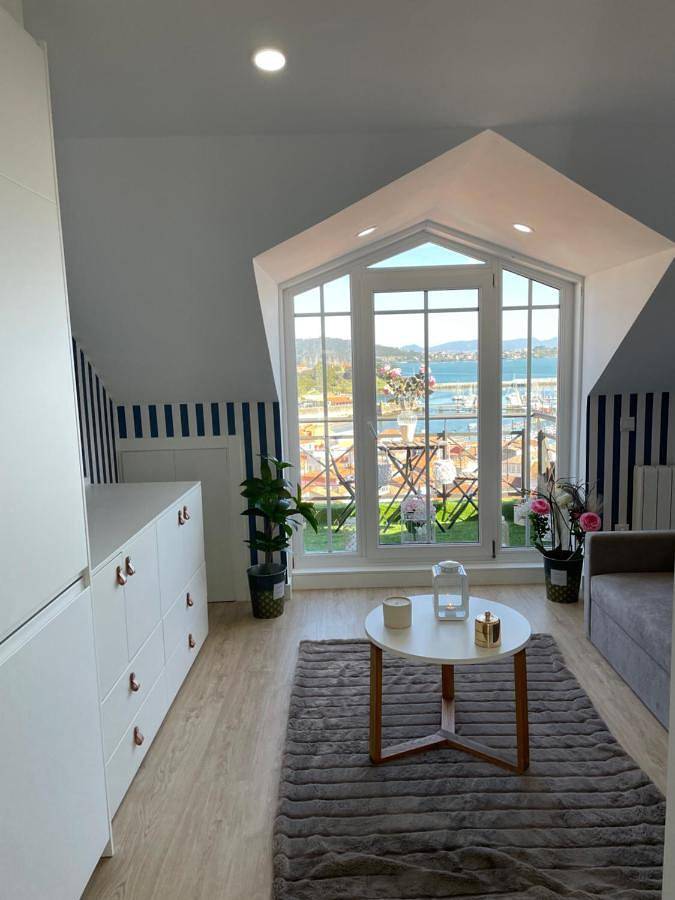Apartamento inteiro, Estudio impresionantes vistas con terraza y piscina in Baiona (Galiza), Rias Baixas