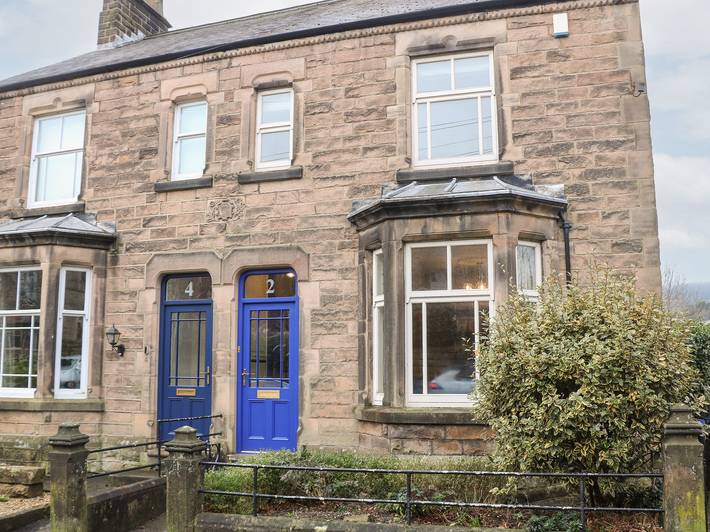 Log cabin for 4 people in Matlock