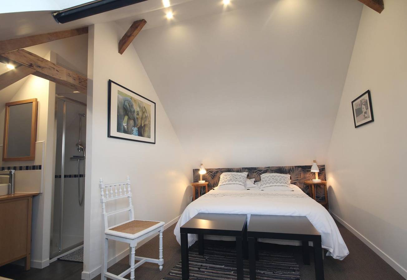 Chambre 2ème étage in Duclair, Région de Rouen