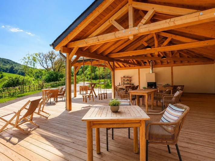 Appartement de vacances pour 6 personnes, avec Terrasse ainsi que Jardin et Vue à Beaufort (Luxembourg)