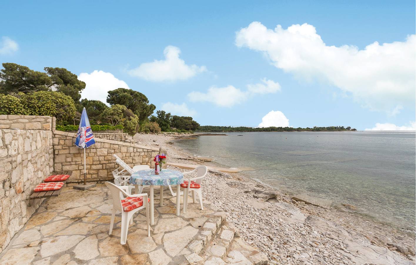 Ferienhaus für 4 Personen mit Garten in Umag und Umgebung