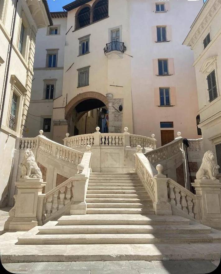 Maison d’hôte pour 2 personnes, avec balcon et vue à Spoleto