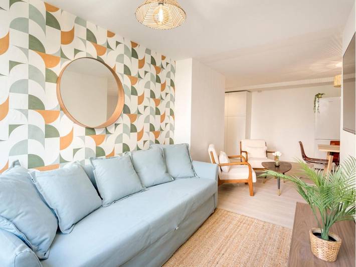 Gîte pour 8 personnes, avec vue dans Paris Rue Sextius Michel - 2