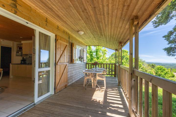 Chalet pour 6 personnes, avec jardin en Ardèche - 3