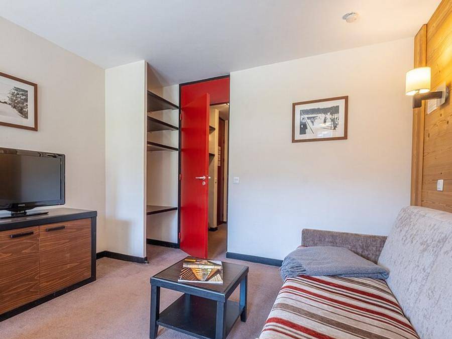 Pierre & Vacances Residence Le Quartz - Wohnung 4 personen - 1 Schlafzimmer - Bergblick in Belle Plagne, La Plagne-Tarentaise