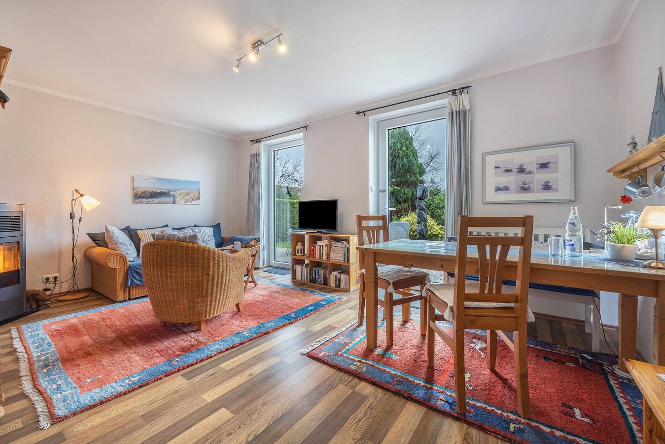 Apartamento entero, Apartamento 'Haus Erika' con terraza compartida, jardín compartido y Wi-Fi in Brunsbüttel, Canal de Kiel