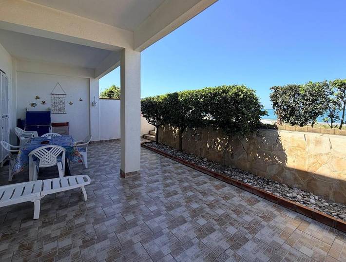 Ferienhaus für 7 Personen, mit Terrasse und Ausblick