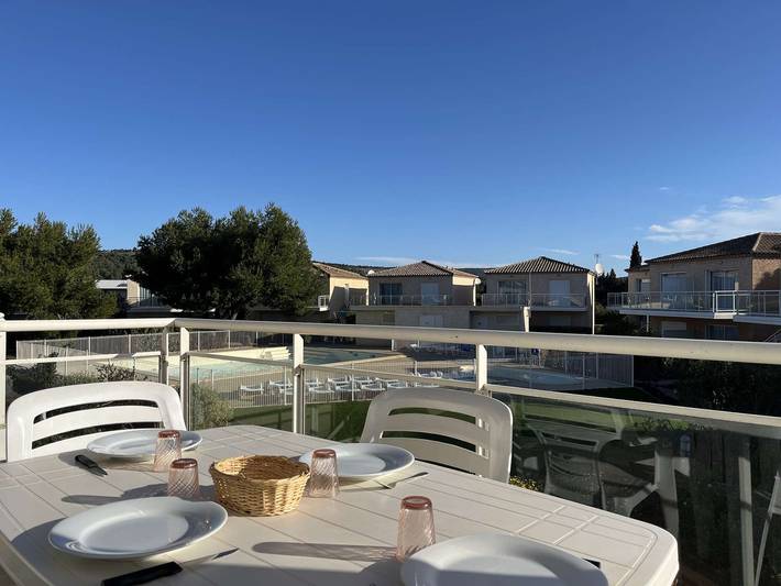 Appartement de vacances pour 4 personnes, avec piscine à Gruissan