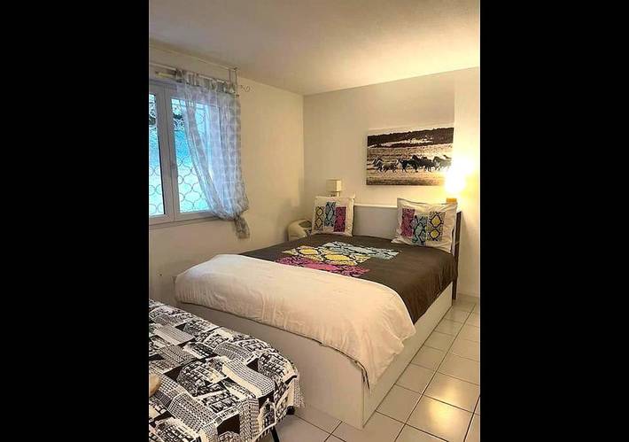 Gîte pour 4 personnes, avec terrasse ainsi que piscine et jardin à Grabels - 3